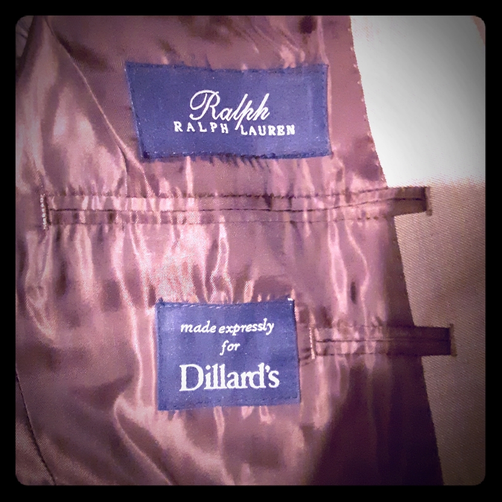 Ralph lauren 2 piece men's suit